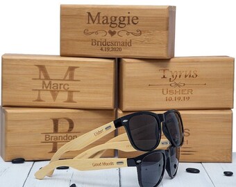 bridesmaid and groomsmen glasses