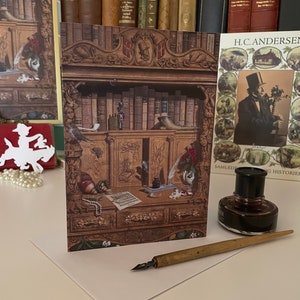 Carte postale H. C. Andersens forfatterskab