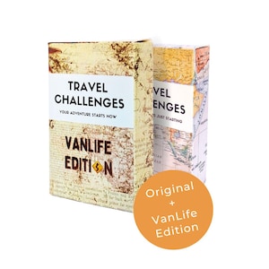 The Nomad’s Pack – Travel Challenges Original + Van Life Edition, Travel Game, Travel Gift, Adventure gift, Wanderlust Cards