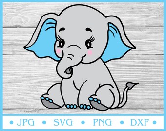 Download Baby Elephant Svg Etsy