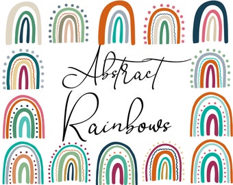 Rainbow Clipart Etsy Can be used for graphic or web designs. etsy