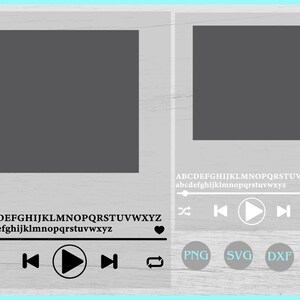 Song acrylic art svg, Song Art svg, Acrylic Song Art, Glass Song Art, Music Player png, Track display svg, svg files for cricut