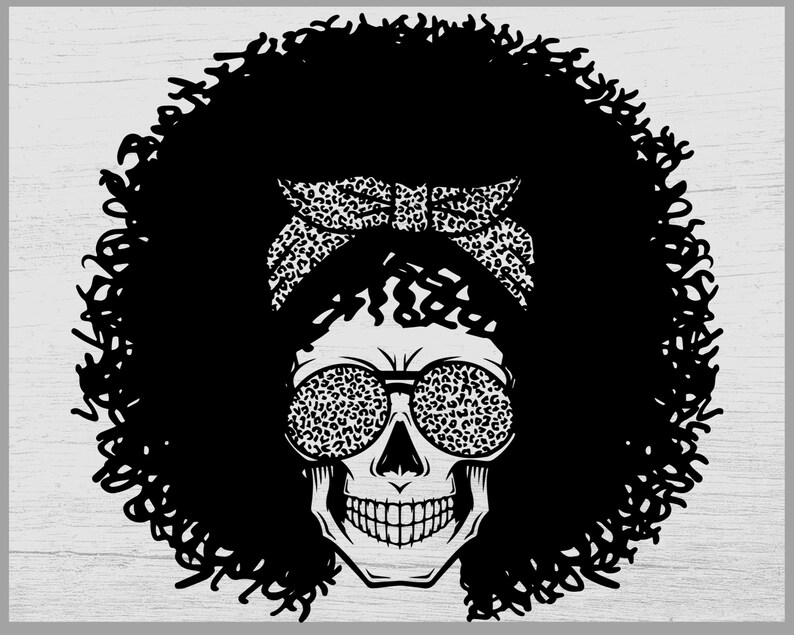 Download Mom life Afro Skull svg Afro skull svg Mom life SVG Skull ...