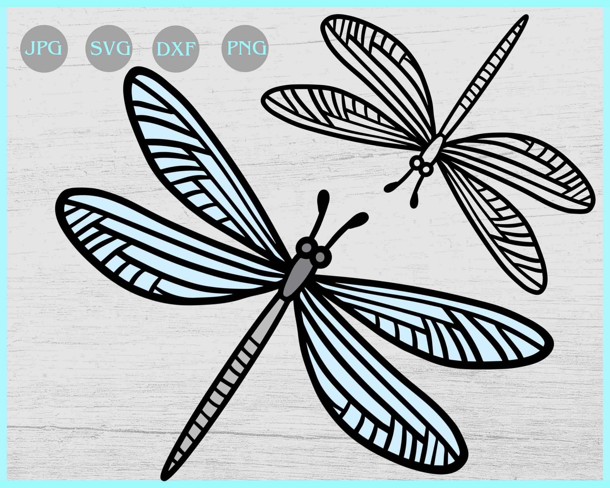 Download Dragonfly Svg Layered Dragonfly Svg Dragonflies Svg Etsy