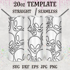 Svg Alien Burst Tumbler modèle, svg Burst Tumbler, Burst modèle svg, modèle de ruban adhésif pour gobelet, Tumbler modèle rafale svg, svg Peekaboo