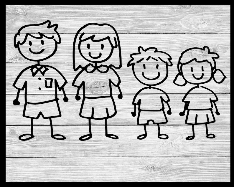 Download Stick Figure Family SVG Bundle Stick People svg Stick ...