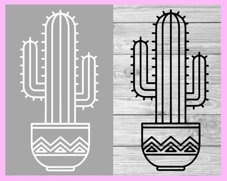 Free Free 107 Silhouette Saguaro Cactus Svg SVG PNG EPS DXF File