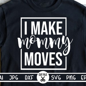 Hago que mamá se mueva svg, versiones en blanco y negro, mamá svg, mamá svg, diseños de sublimación de mamá, calcomanía de vaso sv, cameo