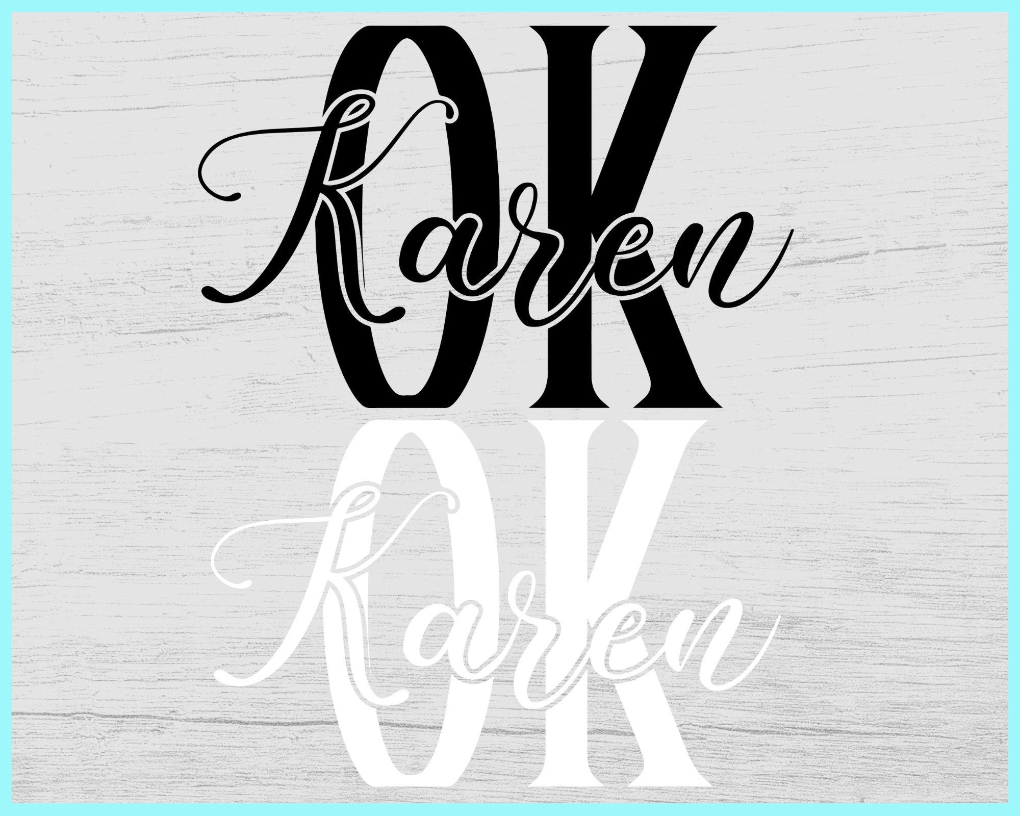 Karen Svg Bundle I Wish Karen Would Svg Not Today Karen Svg | Etsy