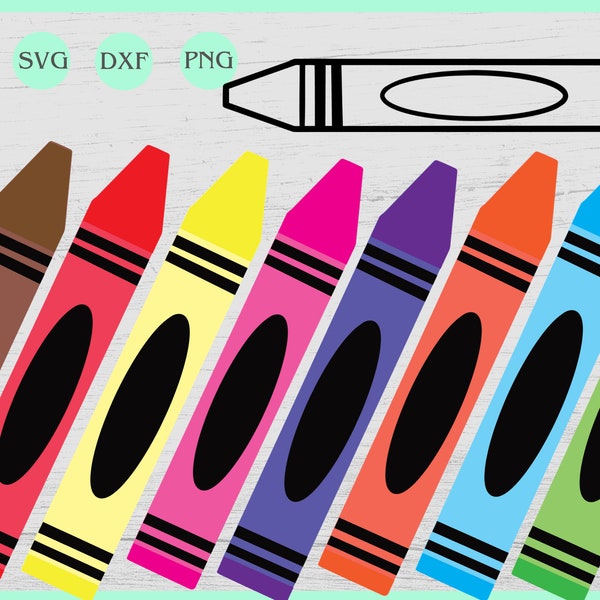 Crayon svg, Crayon bundle svg, crayon svg, crayon clipart, crayons svg, back to school svg, school svg,teacher svg, kindergarten svg,