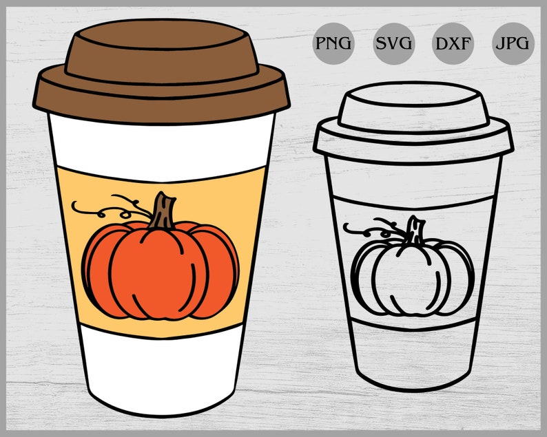 Pumpkin Spice Latte svg Pumpkin Spice svg Pumpkin Latte svg | Etsy