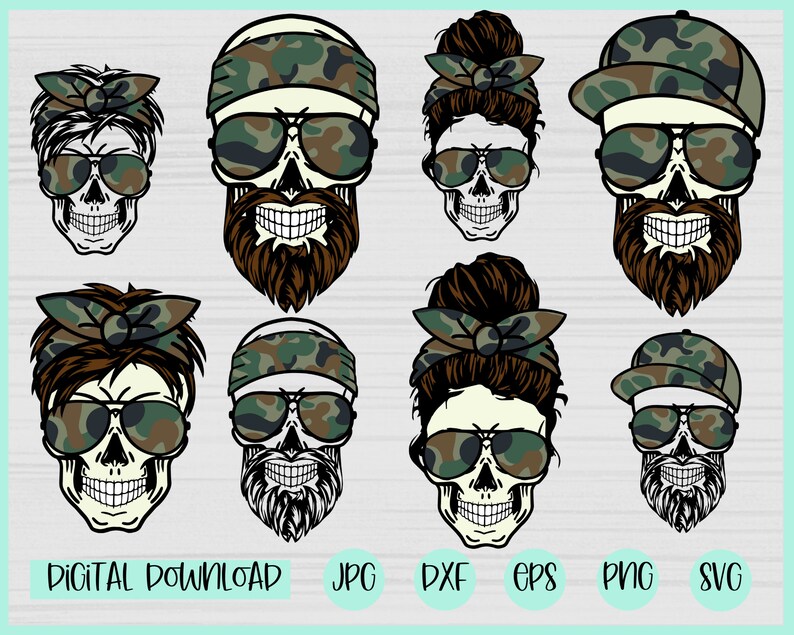 Download Army Skull Svg Bundle Camo Skull Svg Leopard Print Silhouette Messy Bun Skull Svg Mom Life Svg Svg Files For Cricut Clip Art Art Collectibles Cimkevonalkodnyomtato Hu