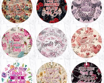 Dark Romance Lufterfrischer Lustige Sublimation PNG, Smutty Lufterfrischer Bundle, Lufterfrischer für Erwachsene Designs, freche Auto Anhänger Designs