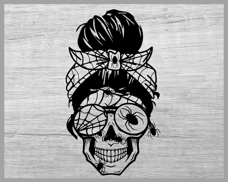 Download Halloween Mom Skull svg Momster svg Mom of monsters svg | Etsy