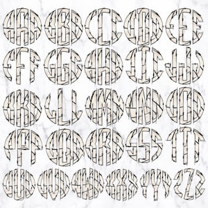 Sports Doodle Letters Monogram Alphabet PNG Bundle, Alphabet Clipart ...