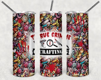 True Crime 20oz Tumbler Design, 20oz Tumbler True Crime Sublimation Designs Bundle, 20oz Straight Murder Show Tumbler sublimation,