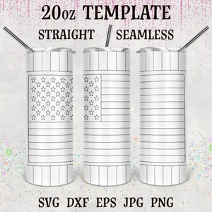 USA Flagge Burst Tumbler Vorlage svg, Burst Tumbler svg, Burst Template svg, Tumbler Tape Template, Tumbler Template Burst svg, Peekaboo svg