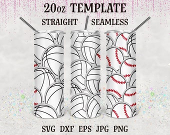 Basketball Softball Baseball Volleyball Burst Tumbler Template svg, Burst tumbler svg, Burst Template svg, Tumbler Template,Template Burst
