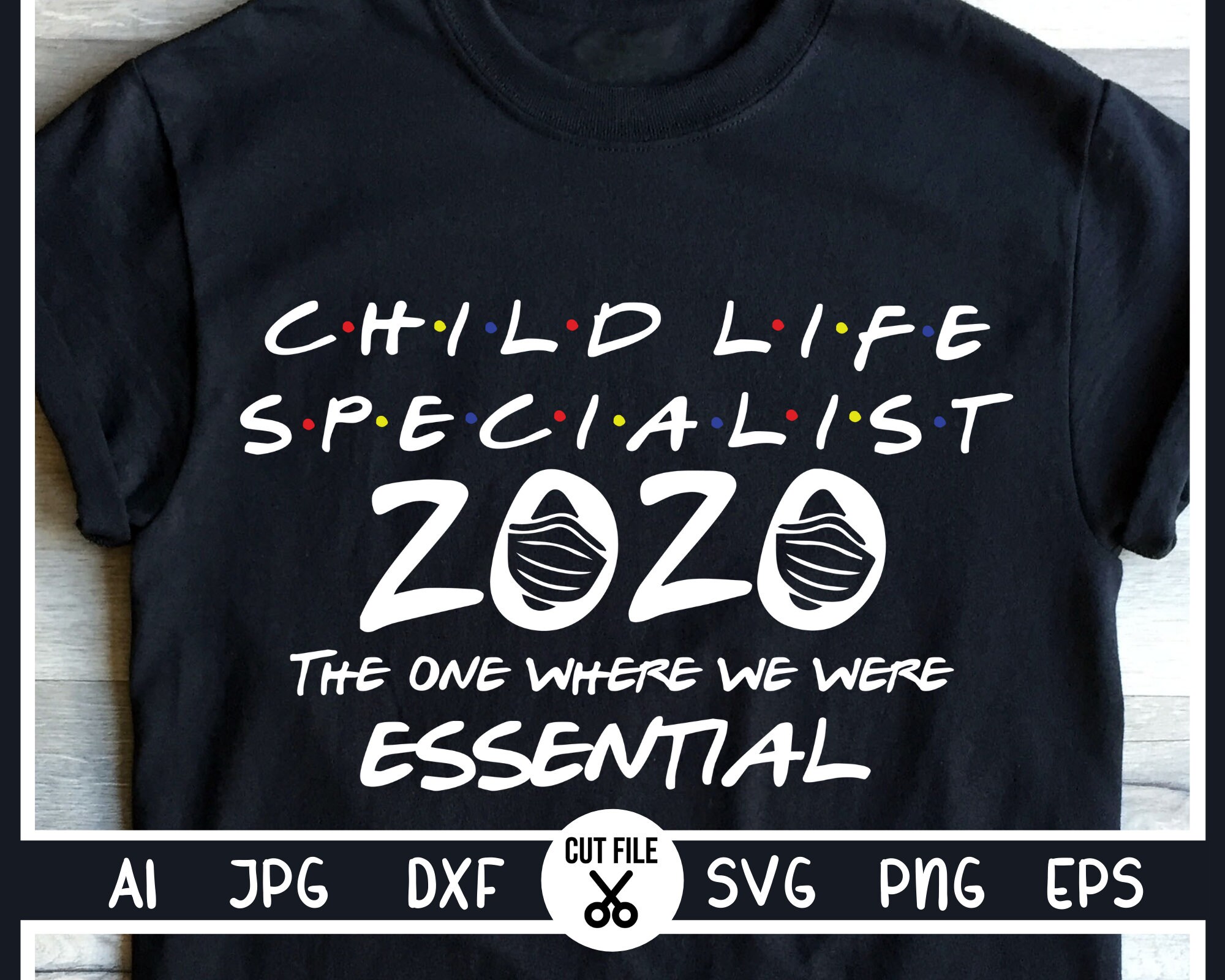Child Life Specialist svg Child life specialist The one where | Etsy