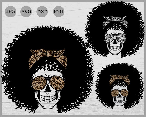 Download Mom life Afro Skull svg Afro skull svg Mom life SVG Skull ...