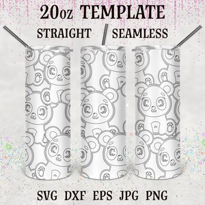 Panda Burst Tumbler Template svg, Burst tumbler svg, Burst Template svg, Tumbler Tape Template, Tumbler Template Burst, Peekaboo