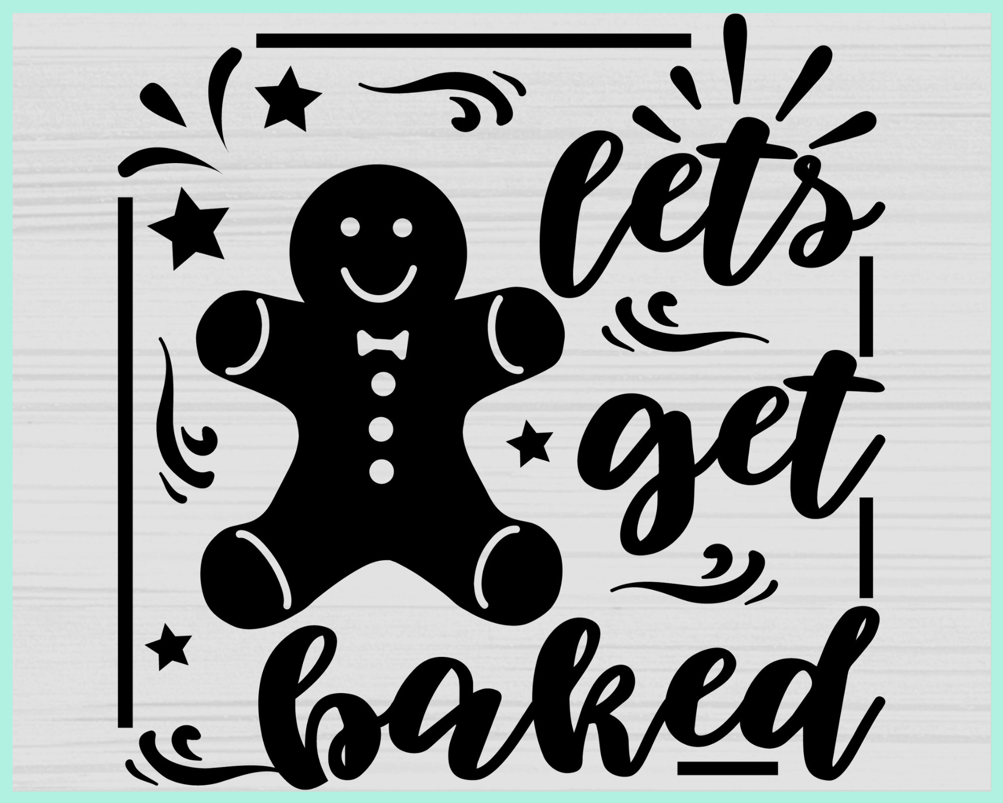 Lets Get Baked Svg Oven Mitt SVG Potholder Svg Apron Svg Etsy