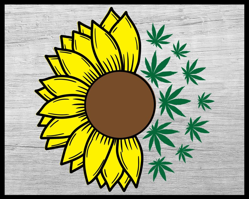 Free Free Sunflower Weed Svg 72 SVG PNG EPS DXF File
