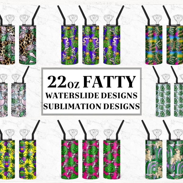 22 Unzen Kaltrauchbecher Designs, Weed Becher Designs, 420 Becher, Shisha Becher Designs, Weed Becher, Cannabis Sublimation Designs