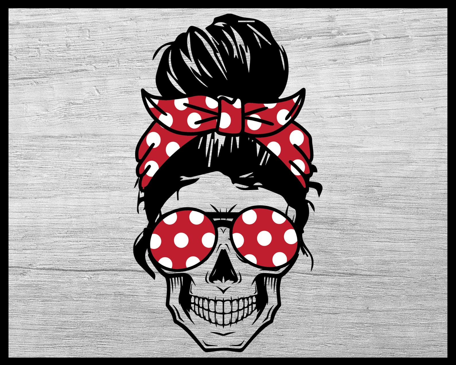 Download Mom life Skull svg Messy bun skull svg Mom life SVG Skull | Etsy