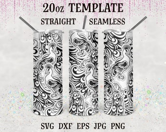Peacock Burst Tumbler Template svg, Burst tumbler svg, Burst Template svg, Tumbler Tape Template, Tumbler Template Burst svg, Peekaboo svg