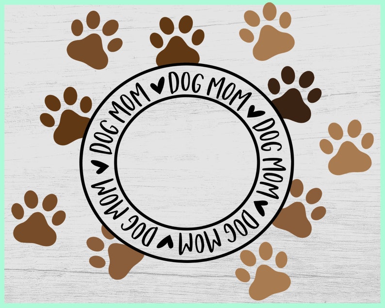 Download Dog mom svg Dog mom coffee cup svg Paw svg Coffee Cold Cup ...