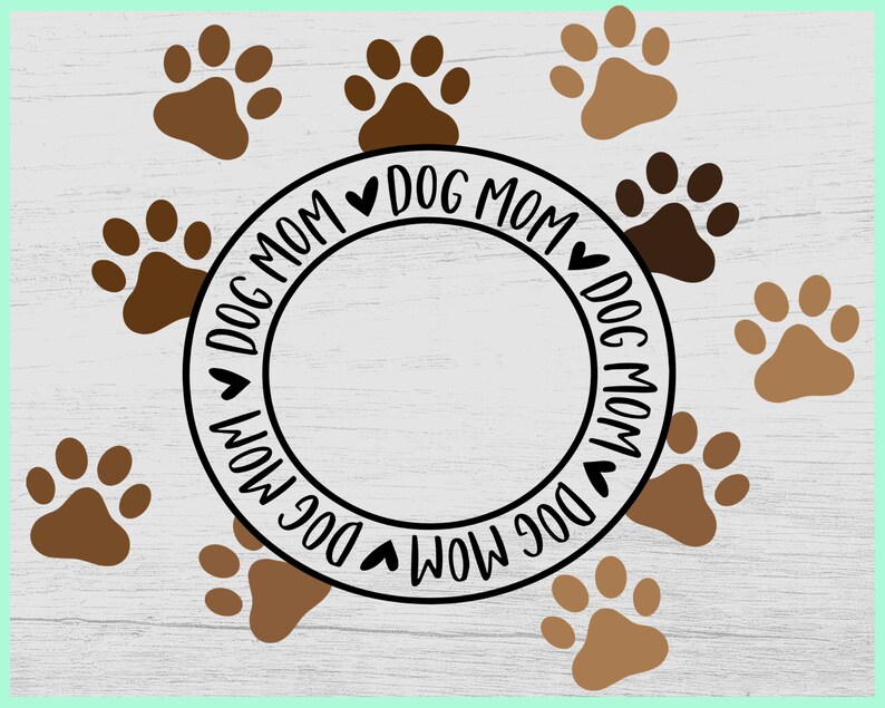 Download Dog mom svg Dog mom coffee cup svg Paw svg Coffee Cold Cup ...