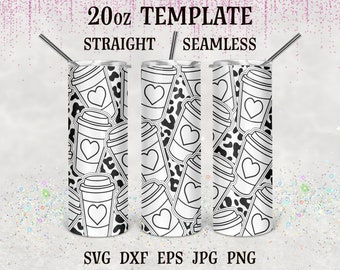 Plantilla de vaso de café Burst svg, plantilla de vaso Burst svg, plantilla Burst svg, plantilla de cinta de vaso, plantilla de vaso Burst svg, Peekaboo svg