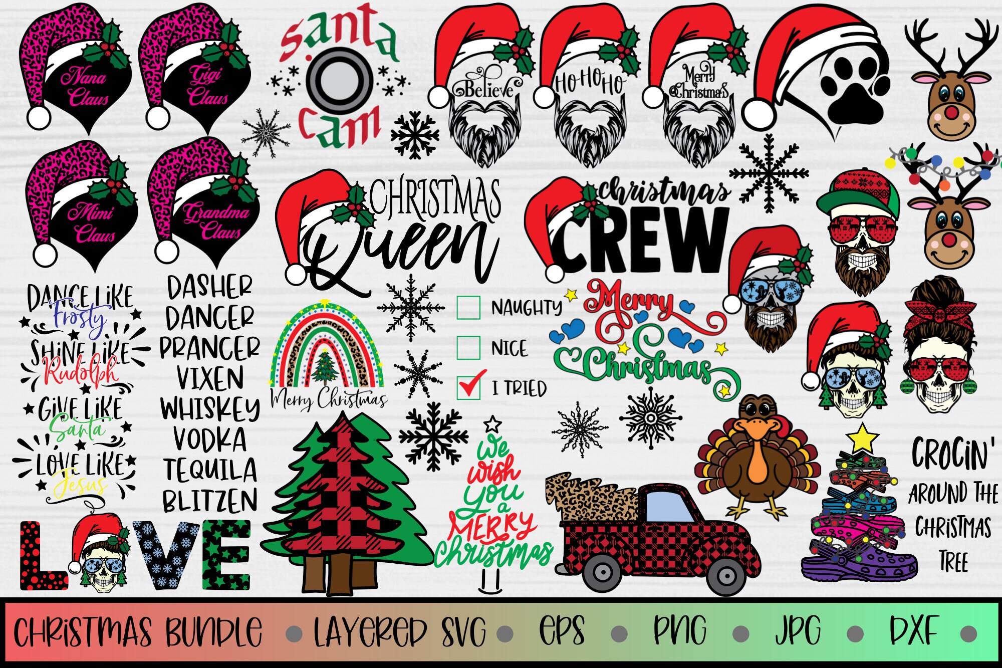 Christmas svg bundle Christmas 2021 svg Christmas Ornament | Etsy
