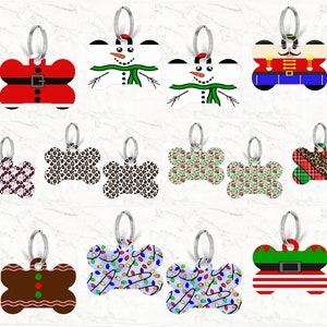Bone Dog Tag Sublimation Design Bundle, Bone Dog Tag Bundle, Pet Tag Sublimation Designs, Bone Dog Tag Designs, Sublimation Bundle image 3