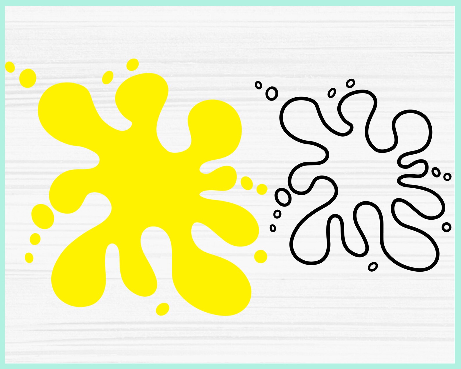 Paint Splatter Svg Paint Splats Svg Paint Svg Blob Svg Ink Etsy Canada