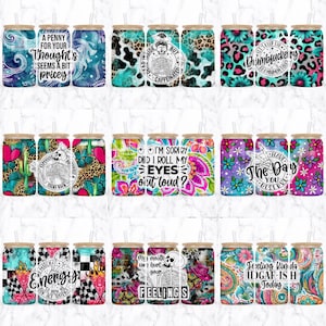 Sarkastisches 16 Unzen Libbey Glas Lustige Sublimation PNG, Sarkasmus 16 Unzen Glasdosenverpackung, Erwachsene Bierglas Tumbler Wrap, freche 16 Unzen Glas Libbey