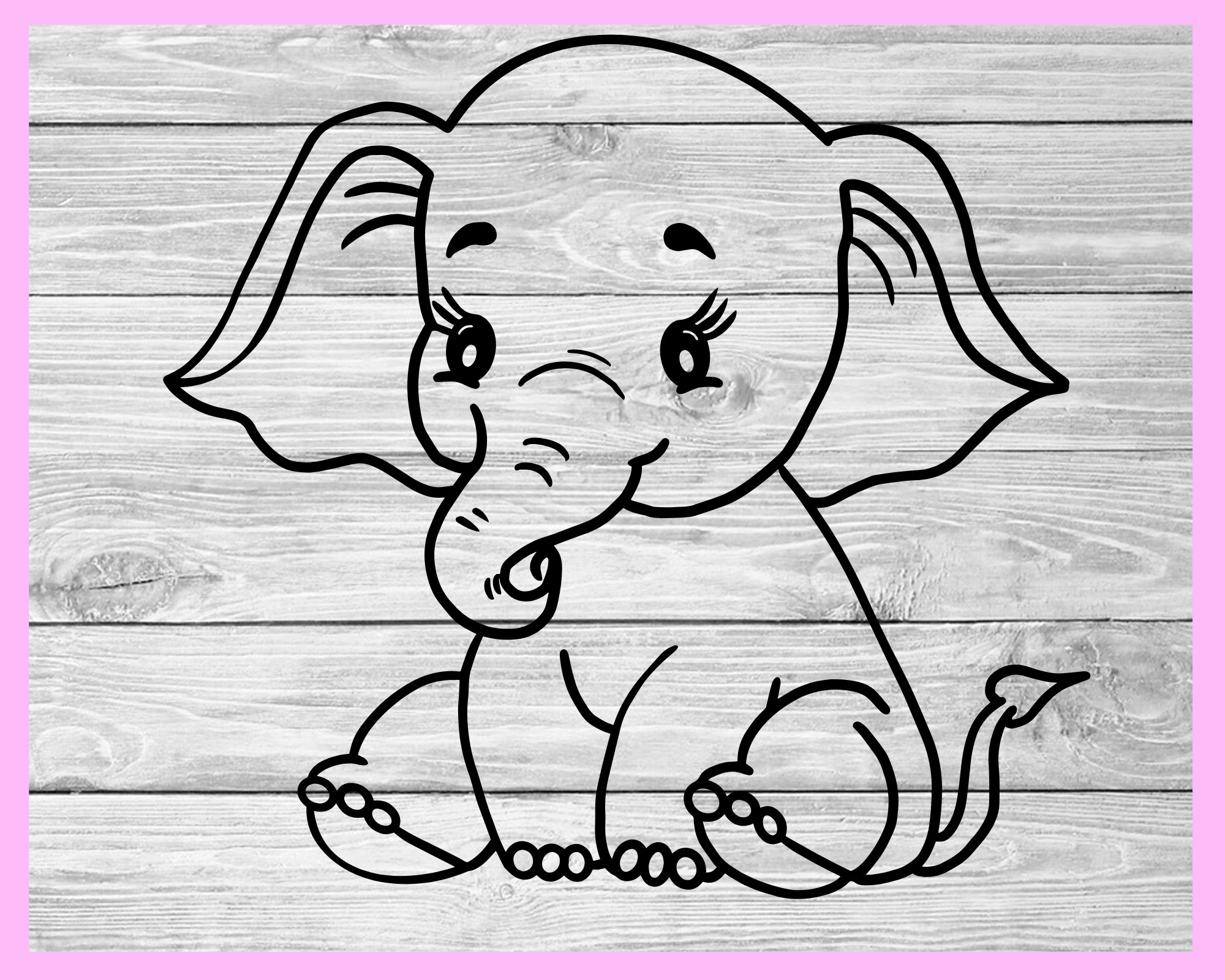 Free Free 190 Elephant Card Svg SVG PNG EPS DXF File