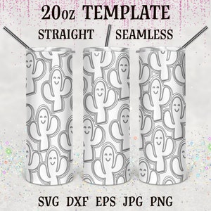 Kaktus Burst Tumbler Vorlage svg, Burst Tumbler svg, Burst Template svg, Tumbler Tape Template, Tumbler Template Burst svg, Peekaboo svg