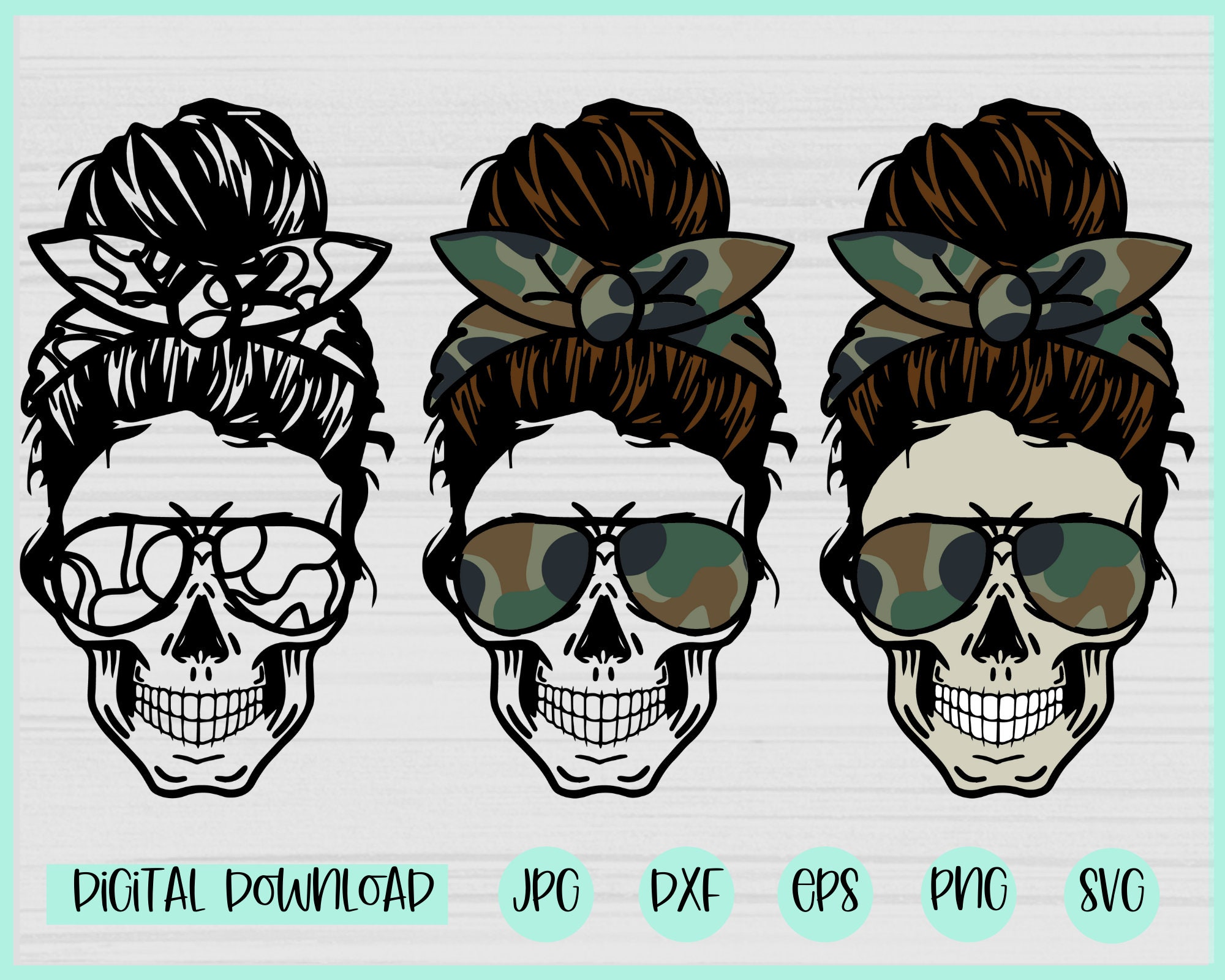 Download Army Mom skull svg Army wife skull svg Camo Mom life Skull ...