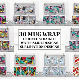 School Mug Sublimation Designs Bundle, 11oz Coffee Mug PNG, Coffee Mug sublimation, Mug Wrap Sublimation files, Mug designs,