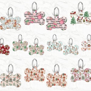 Bone Dog Tag Sublimation Design Bundle, Bone Dog Tag Bundle, Pet Tag Sublimation Designs, Bone Dog Tag Designs, Sublimation Bundle image 4