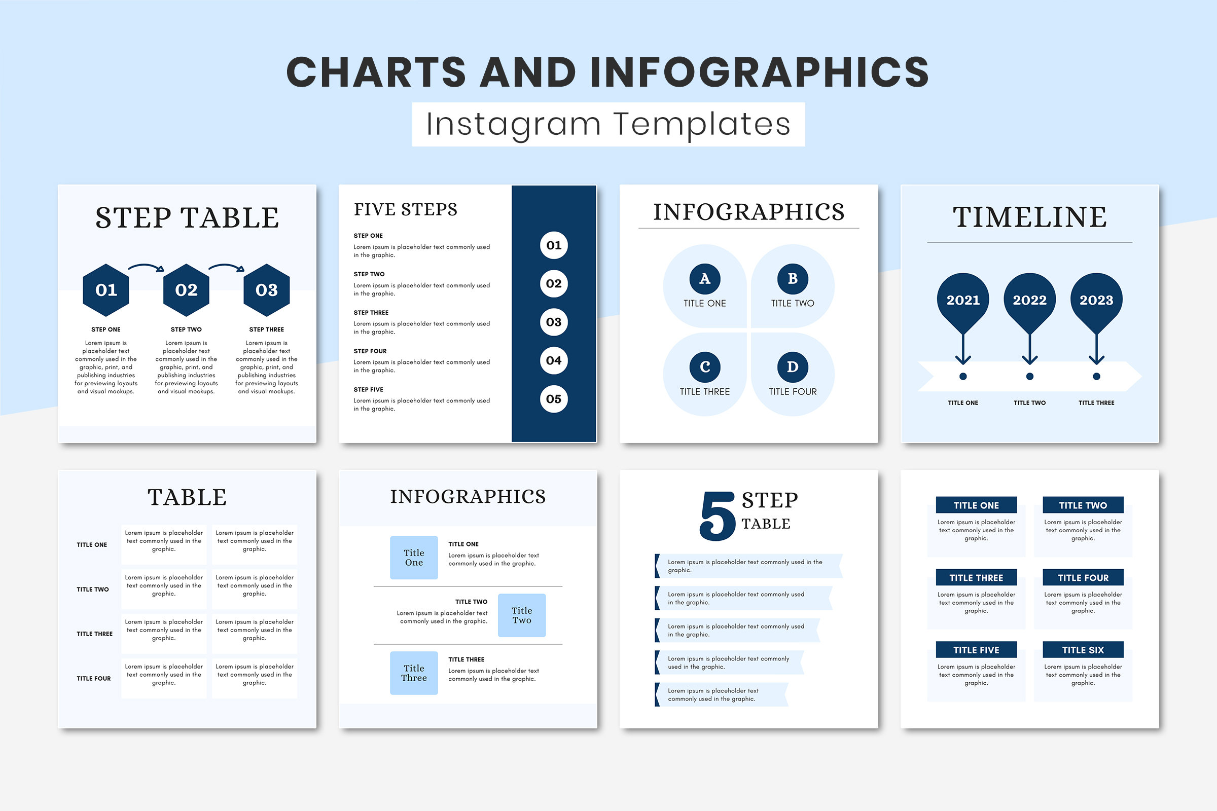Instagram Infographic Canva Templates | Charts Graphs Social Media ...