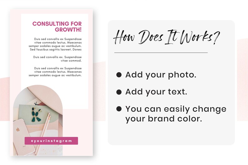 Plantillas para historias de Instagram de consultores de negocios, Canva editable, marketing para impulsar las redes sociales, coaching profesional de marca. imagen 6