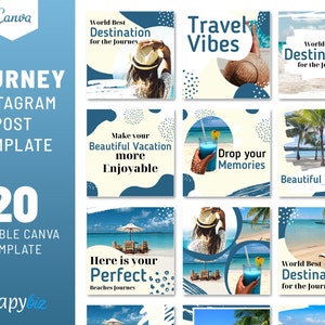 Travel Agent Blogger Instagram Post Canva Template | Agency Last Minute Promotion | Travel Agent Flyer | Travel Agency Instagram Post, IG-93