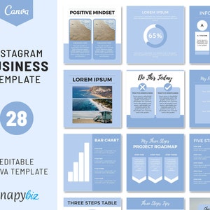 Modello di coaching aziendale per Instagram / Modelli di infografica Instagram / Canva infografica / Coaching Business, IG-75