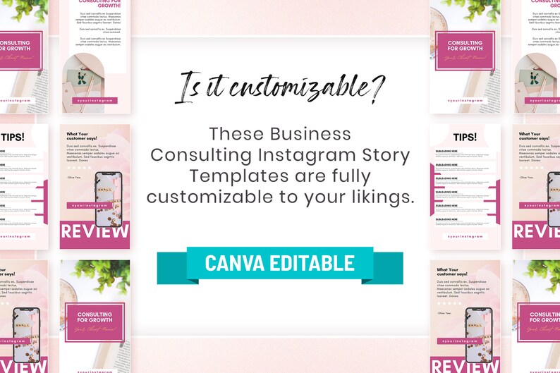 Plantillas para historias de Instagram de consultores de negocios, Canva editable, marketing para impulsar las redes sociales, coaching profesional de marca. imagen 8