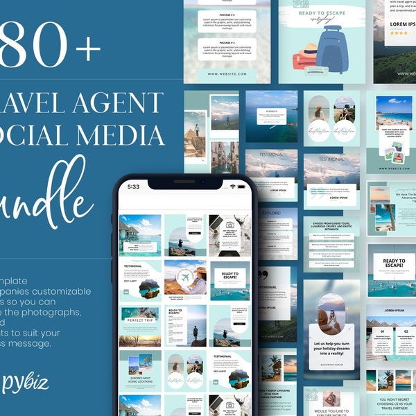 Travel Agent Social Media, Travel Posts, Travel Agent Templates, Travel Agent Flyer, Travel Instagram, Travel Poster