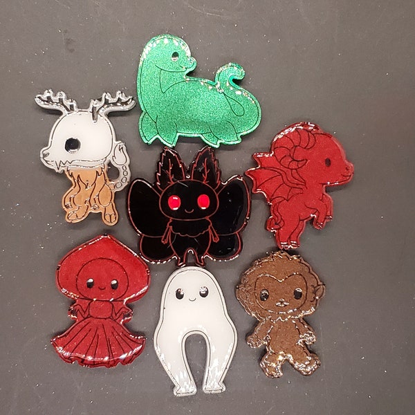 Customizable Cryptid Cutie Charms