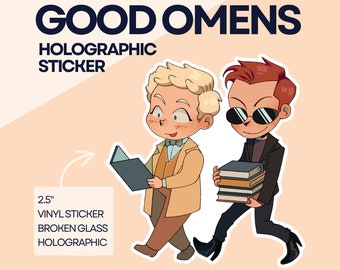 GOOD OMENS - Aziraphale and Crowley Sticker